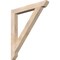 Ekena Millwork Traditional Slat Smooth Bracket, Douglas Fir, 3 1/2"W x 32"D x 36"H BKT04X32X36TRA06SDF - alternate 1